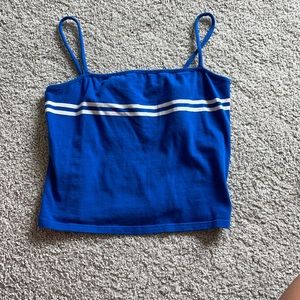 royal blue tank top